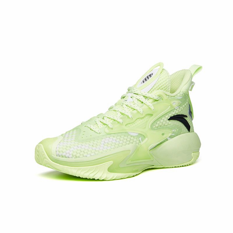 Anta Shock Wave 3.0 Basketball Shoes Green | CQX142865