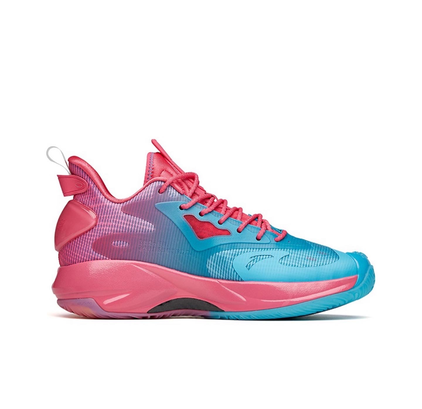 Anta Shock Wave 3 Basketball Shoes Blue / Red | AKY752961