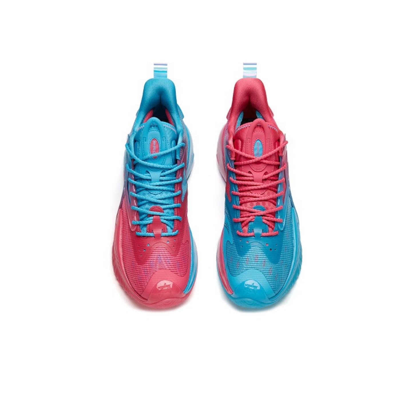 Anta Shock Wave 3 Basketball Shoes Blue / Red | AKY752961