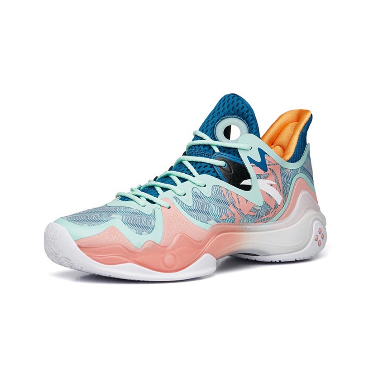 Anta Shock Wave 4 Basketball Shoes Multicolor | MDI382074