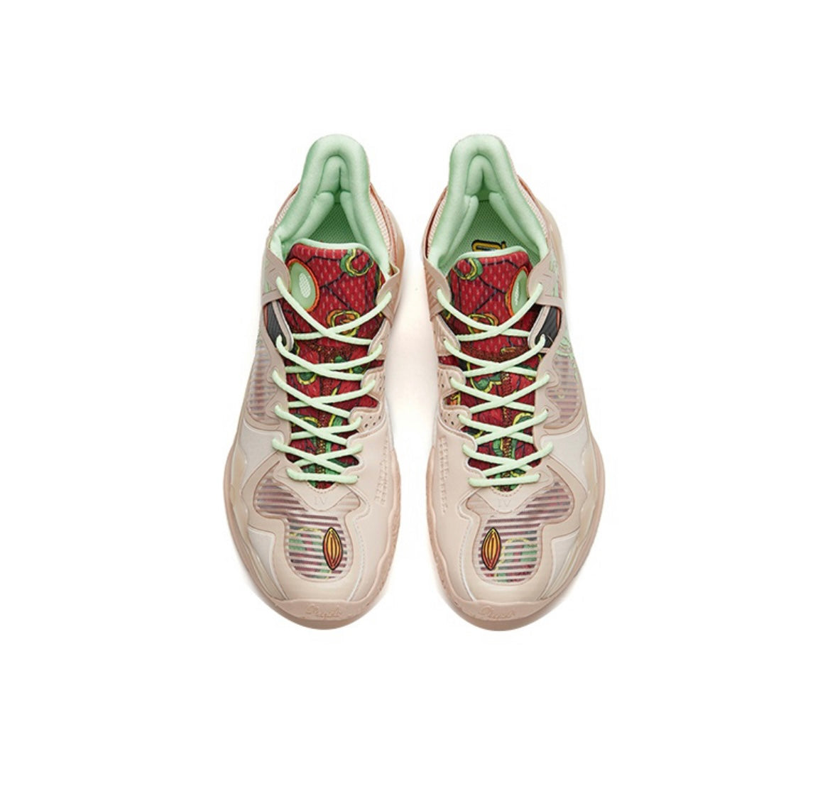 Anta Shock Wave 4 Basketball Shoes Beige | LVQ182034