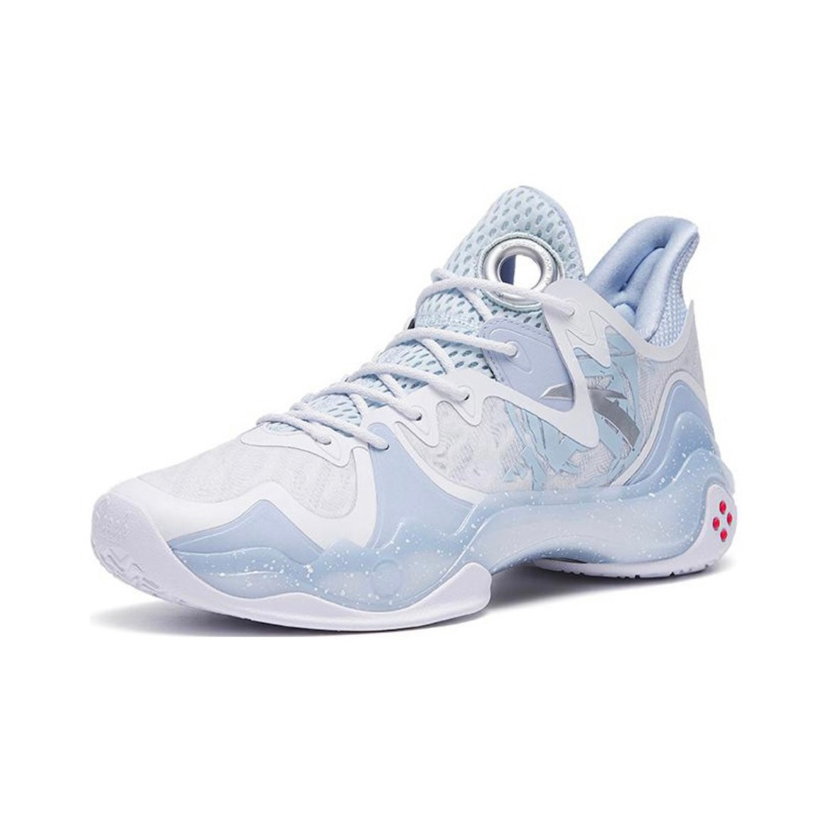 Anta Shock Wave 4 Basketball Shoes Light Blue | OHS469720