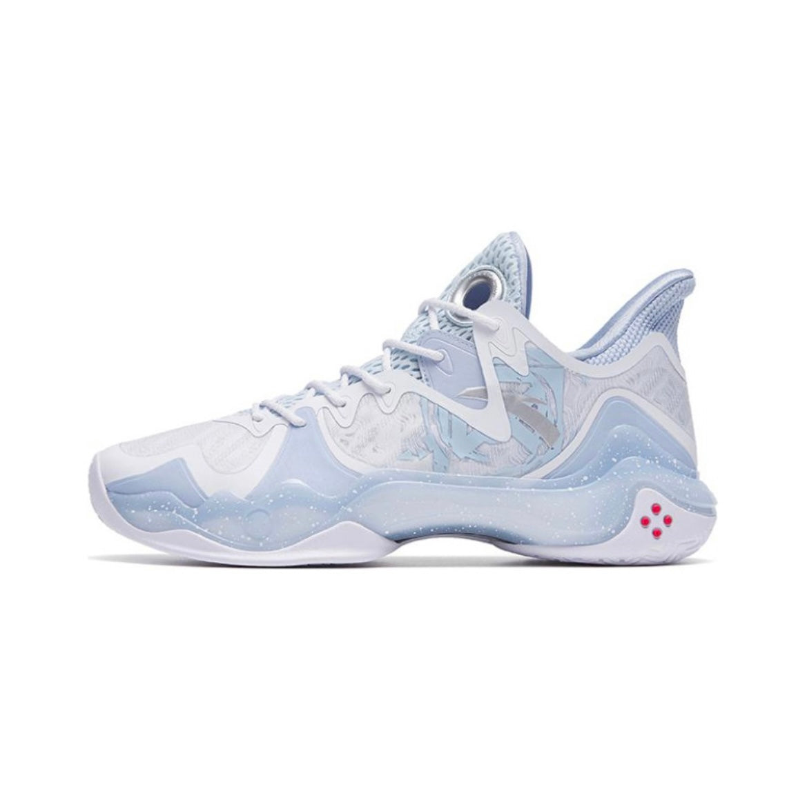 Anta Shock Wave 4 Basketball Shoes Light Blue | OHS469720