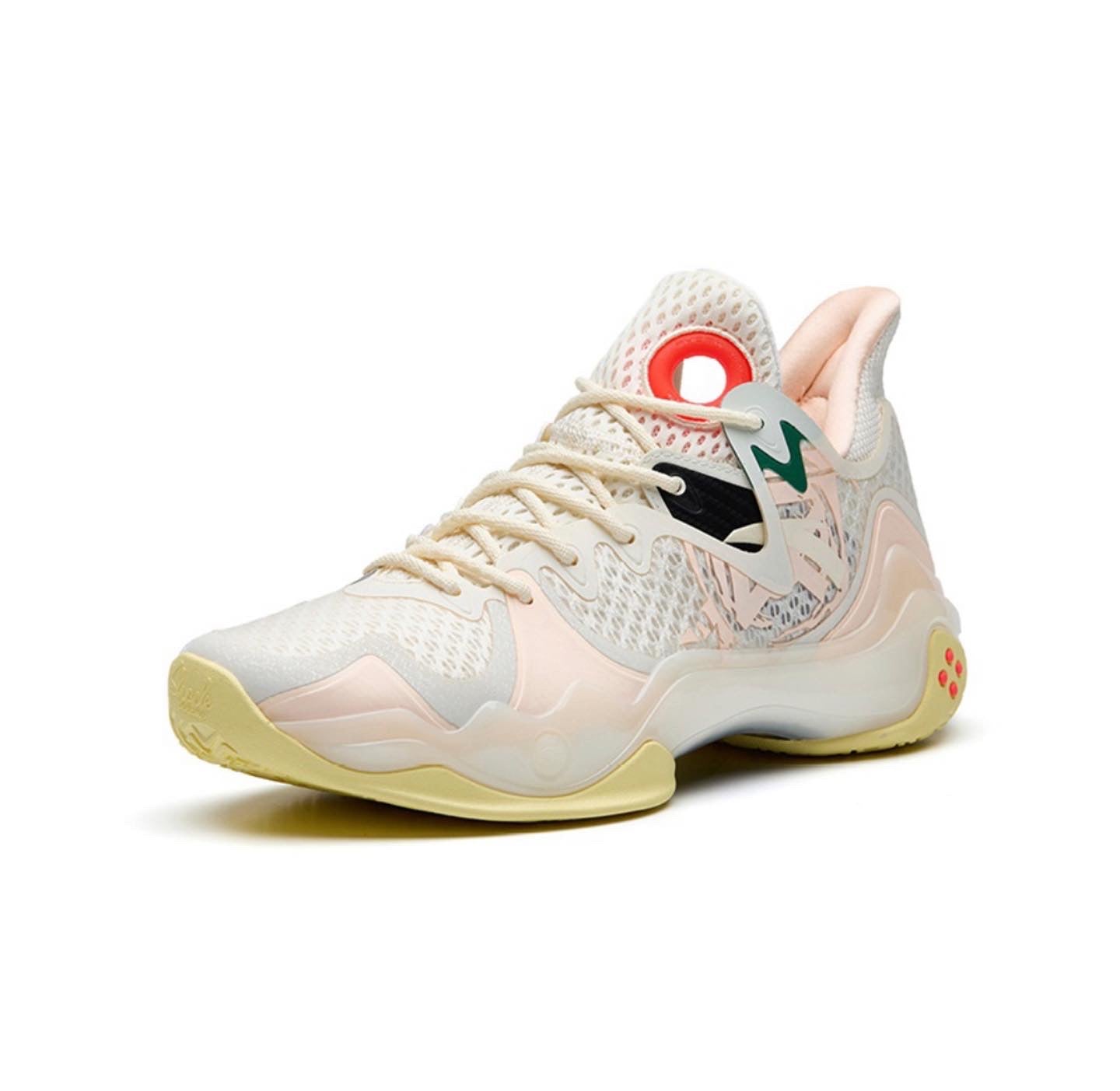 Anta Shock Wave 4 Basketball Shoes Cream | JUX160942