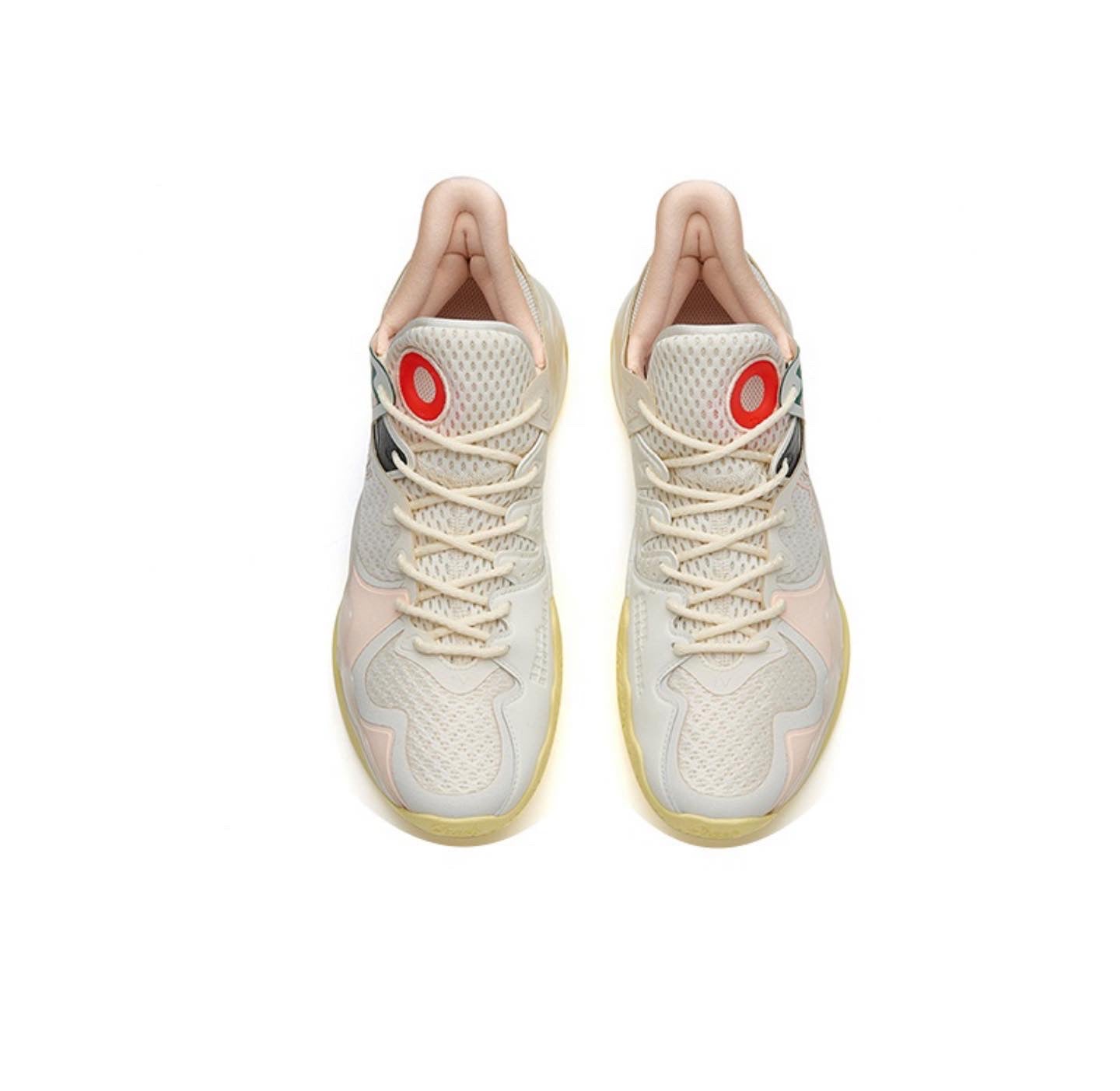 Anta Shock Wave 4 Basketball Shoes Cream | JUX160942