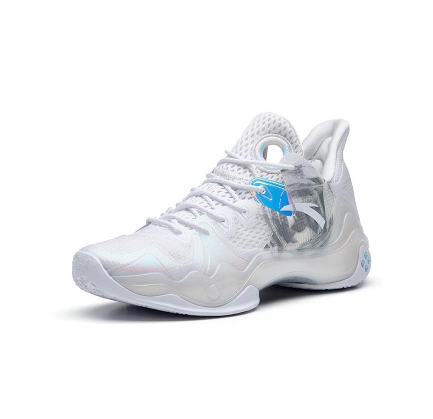 Anta Shock Wave 4 Basketball Shoes White | BMU207351