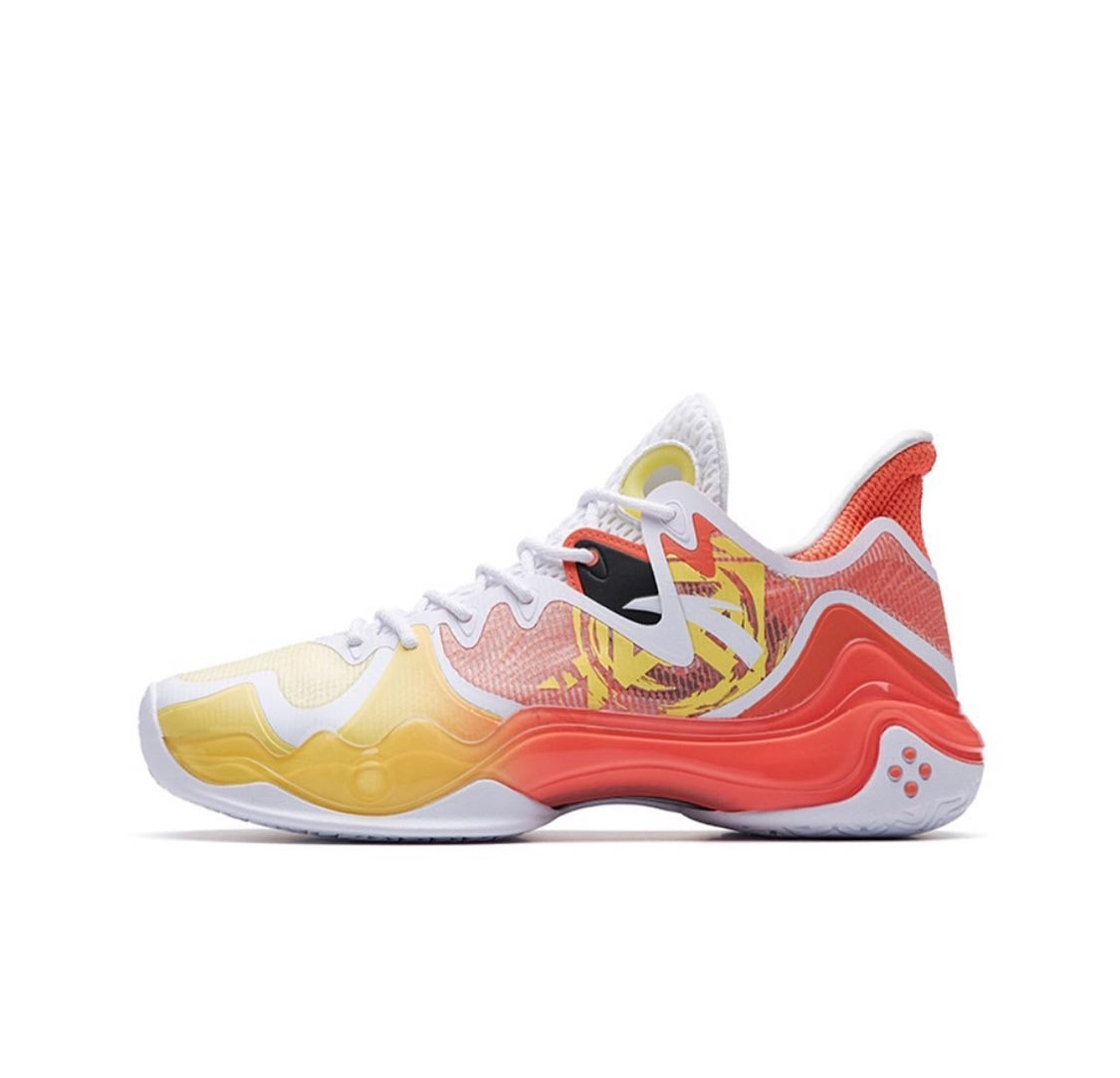 Anta Shock Wave 4 Basketball Shoes Yellow | ZAF591780