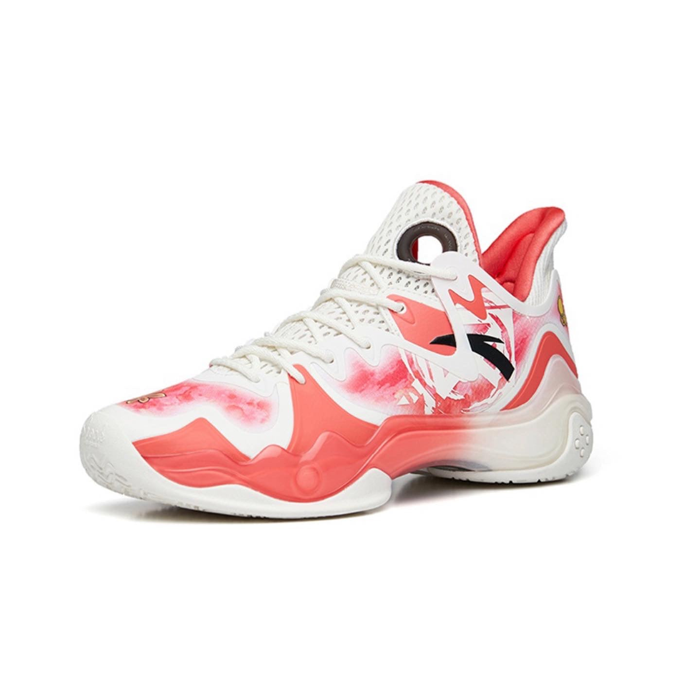 Anta Shock Wave 4 Basketball Shoes Red / White | YJN698045