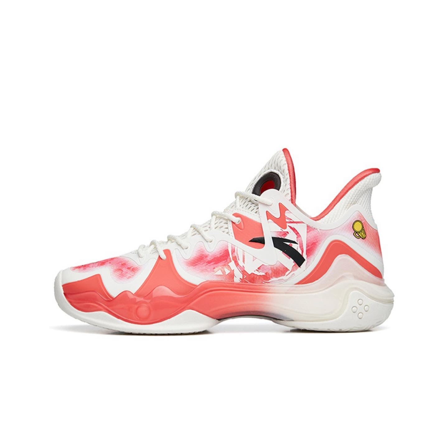 Anta Shock Wave 4 Basketball Shoes Red / White | YJN698045