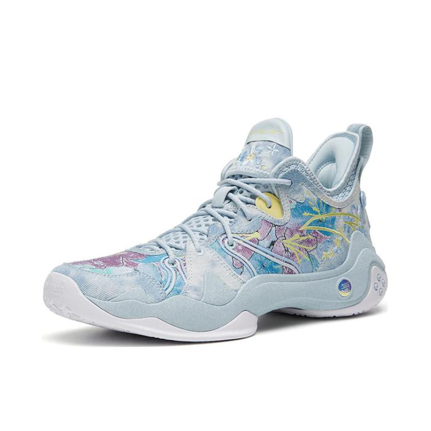 Anta Shock Wave 4 Pro Basketball Shoes Light Blue | KJY654720