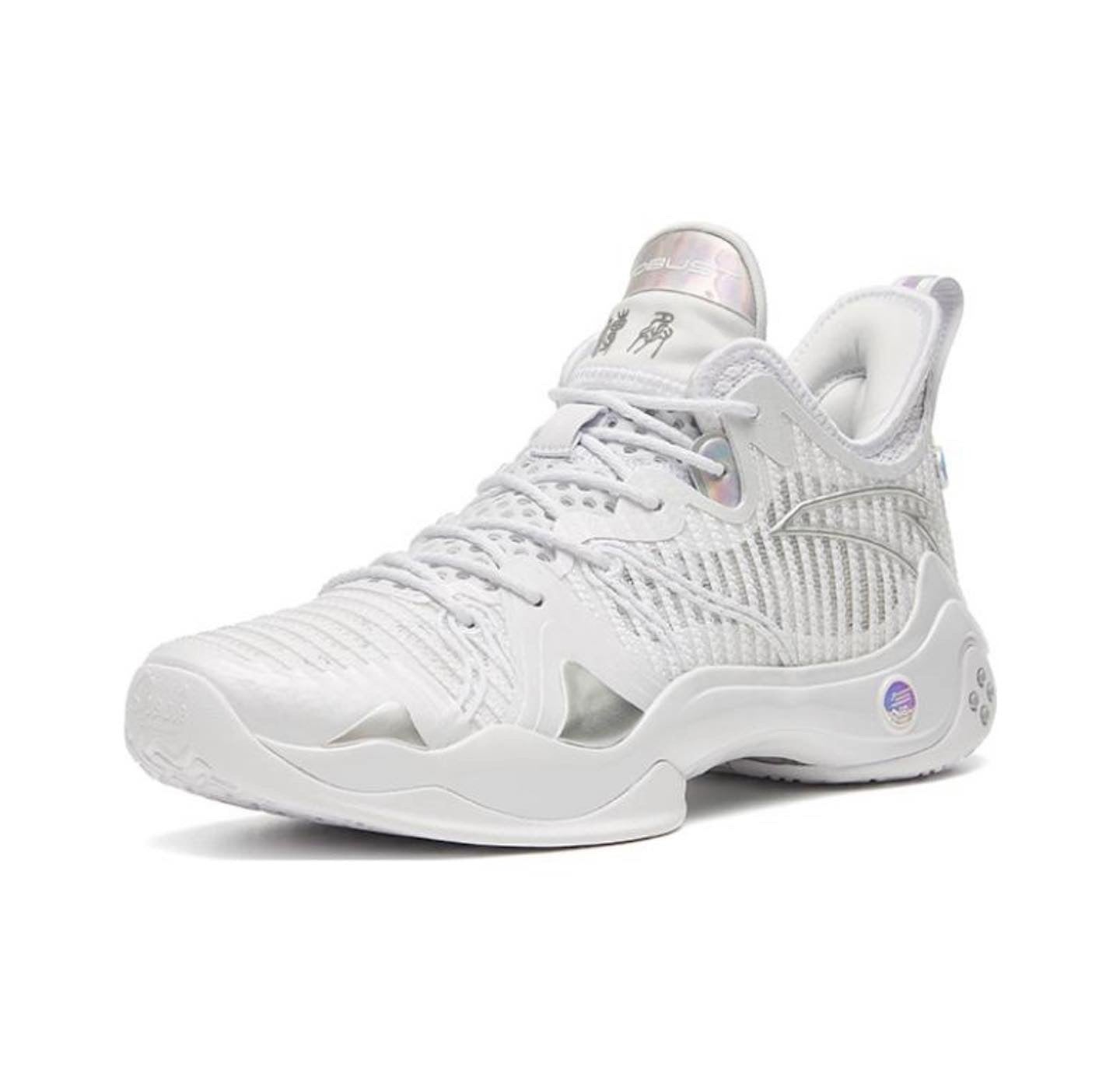 Anta Shock Wave 4 Pro Basketball Shoes White | TQO278349