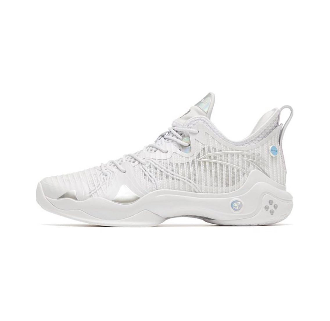 Anta Shock Wave 4 Pro Basketball Shoes White | TQO278349