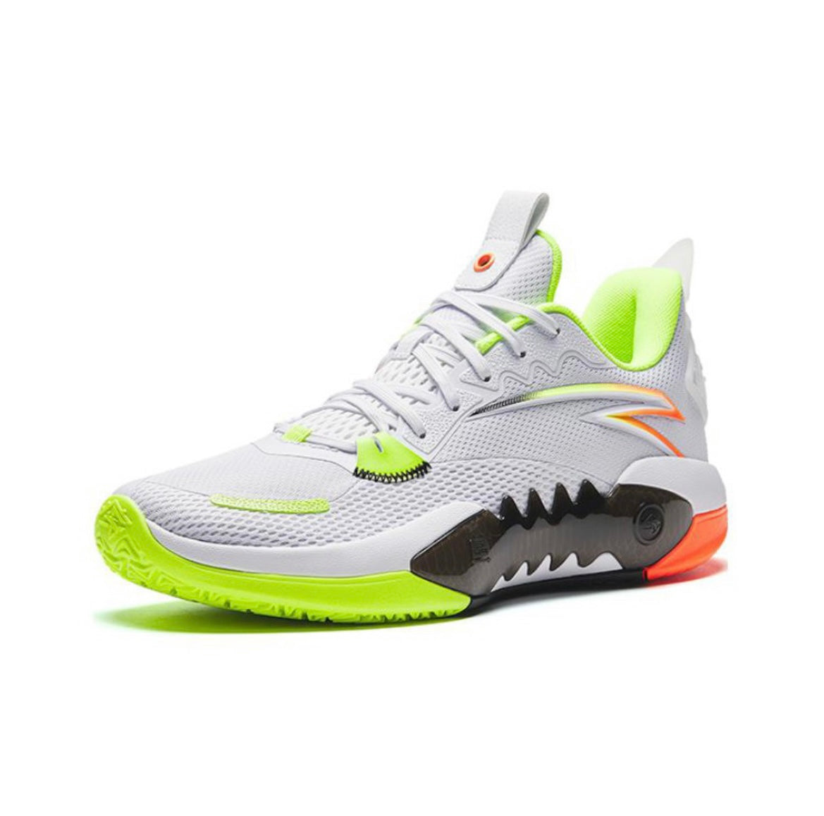 Anta Shock Wave 5 TD Basketball Shoes White / Green | ANL072541