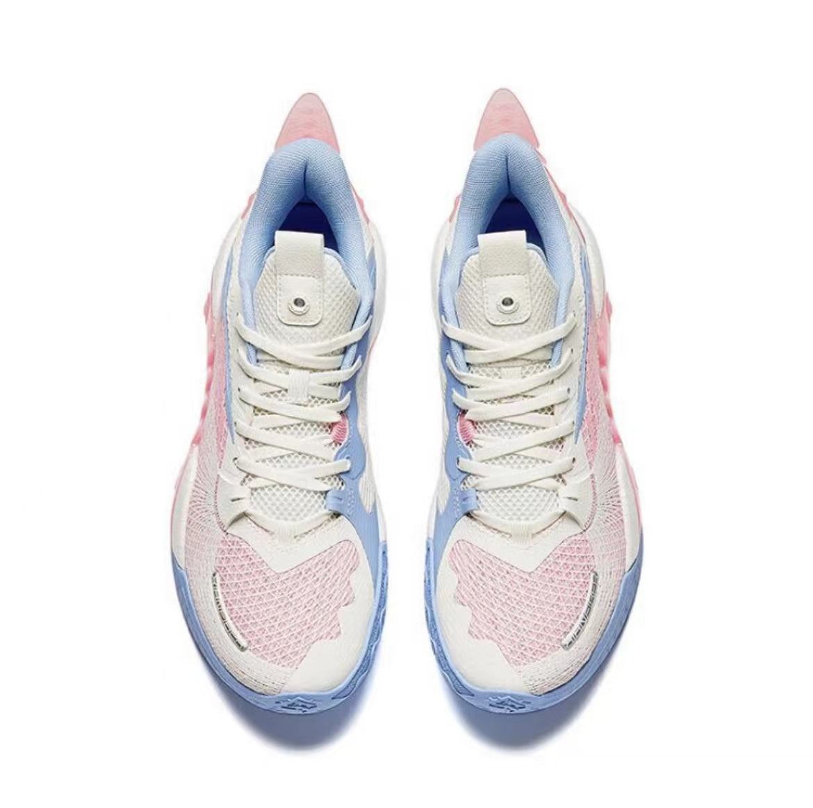 Anta Shock Wave 5 TD V2 Basketball Shoes White / Pink | CTY508673