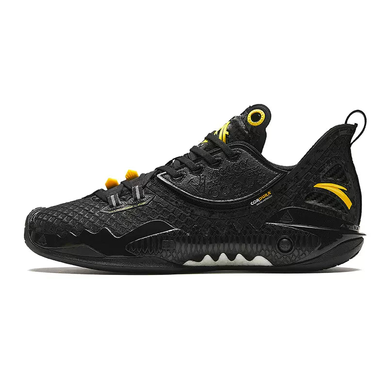 Anta Shock Wave 5 V2 Basketball Shoes Black | VOC572804