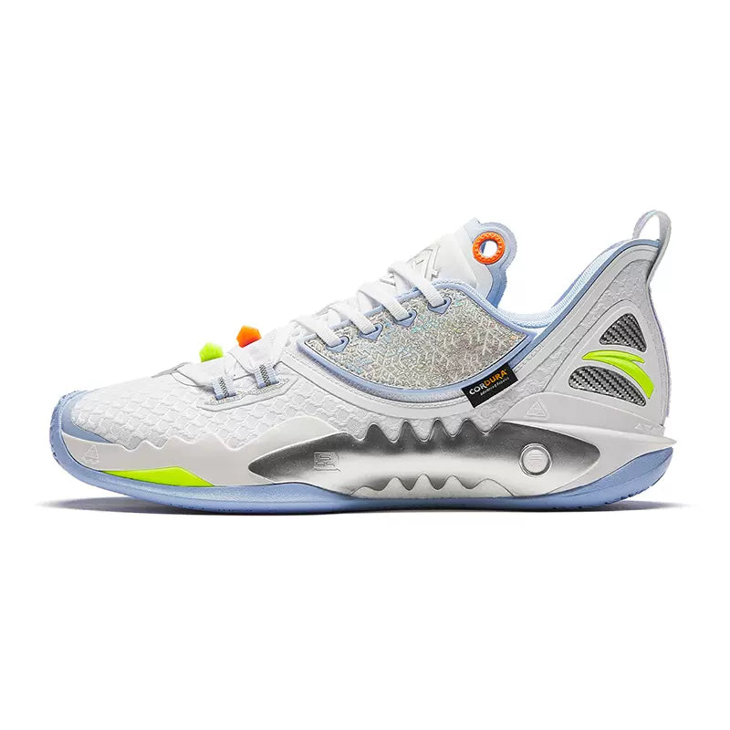 Anta Shock Wave 5 V2 Basketball Shoes White | RZD156932