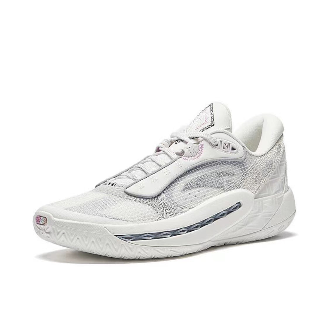 Anta Shock Wave 6 Basketball Shoes White | UHV567803