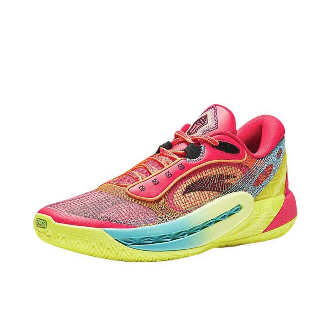 Anta Shock Wave 6 Basketball Shoes Red / Yellow | XDM906183