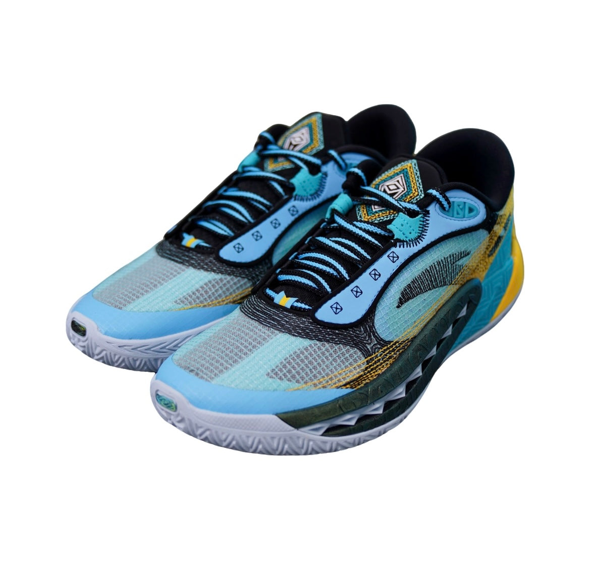 Anta Shock Wave 6 Basketball Shoes Blue | HUY961453