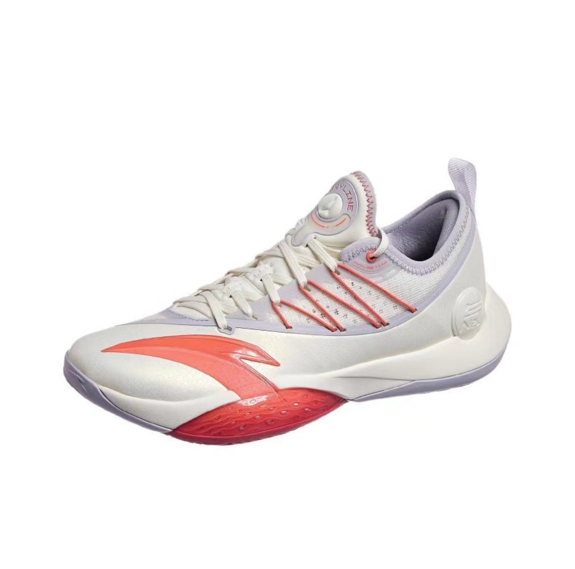 Anta Skyline 2 Basketball Shoes White / Orange | CUR952614