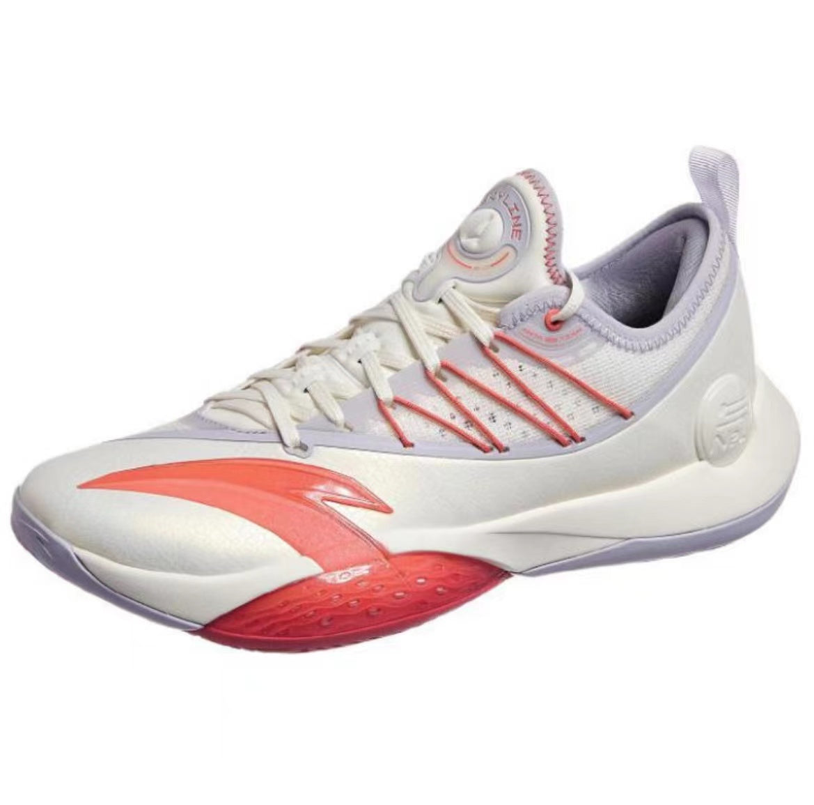 Anta Skyline 2 Basketball Shoes White / Orange | CUR952614