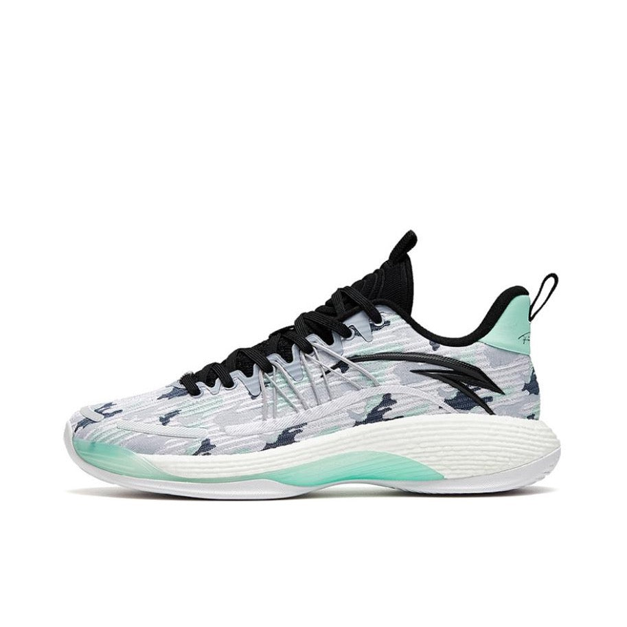 Anta Skyline TD Basketball Shoes Green / White | JTA518649