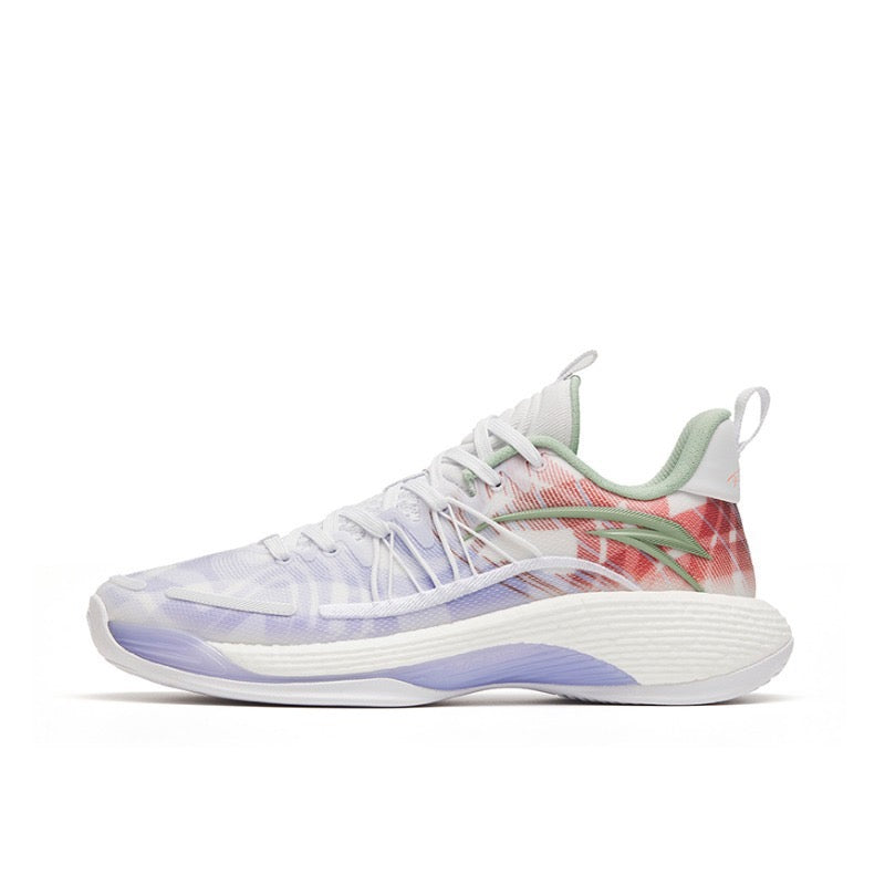 Anta Skyline TD Basketball Shoes Purple / White | UZV416078