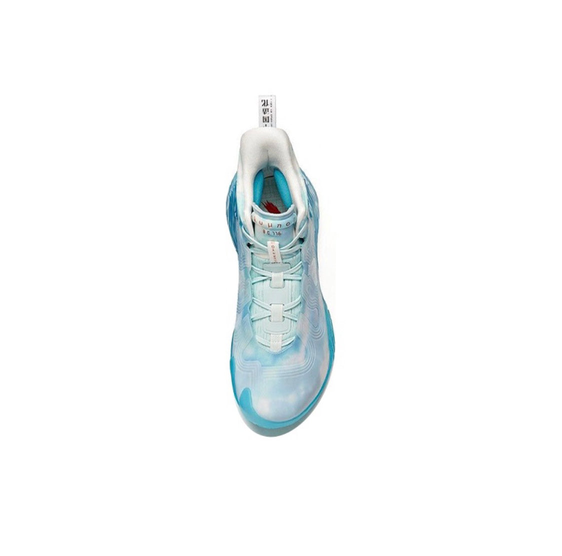 Anta Star Peak Glacier High Basketball Shoes Light Blue | PJB509817