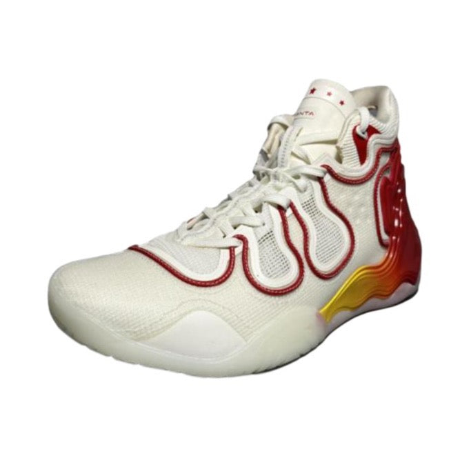 Anta Star Peak High Basketball Shoes White / Red | OBN806437