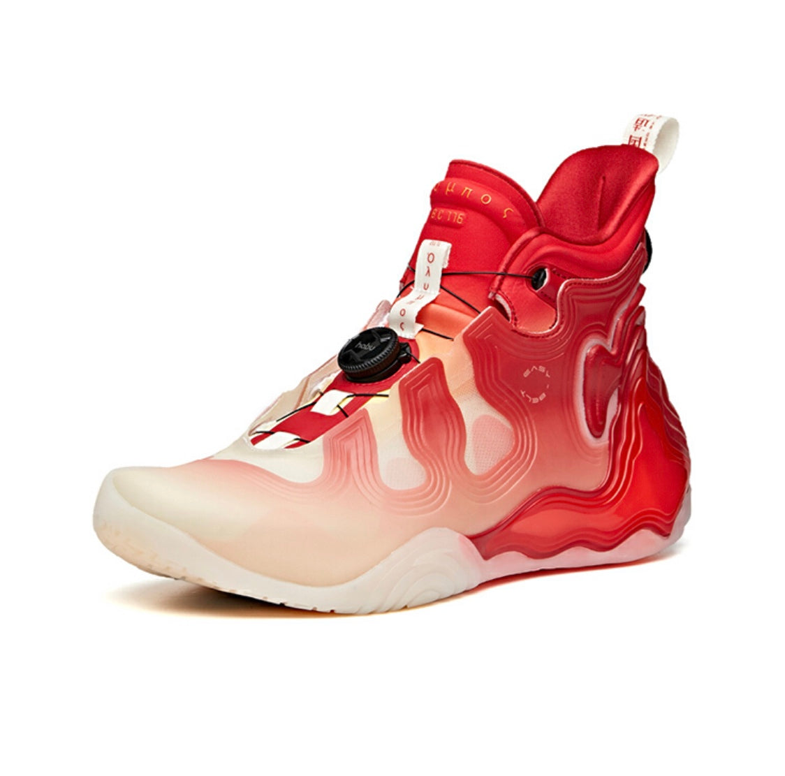 Anta Star Peak High Basketball Shoes Red | LWH356241