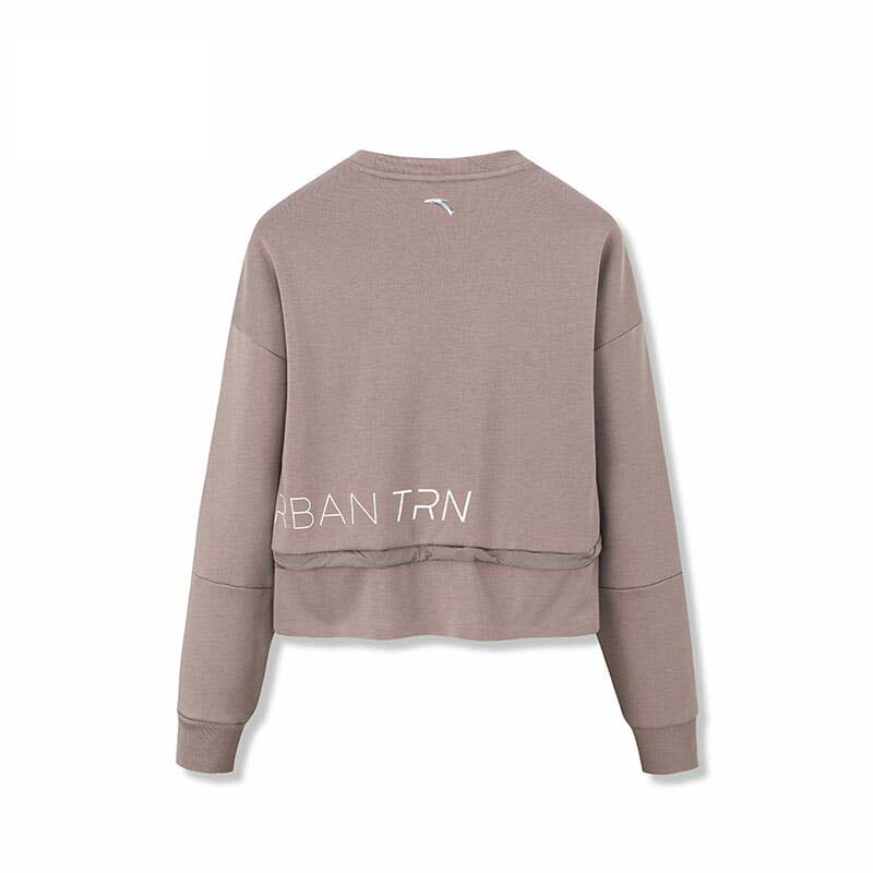 Anta Sweatshirts Grey Pink | XTU075629