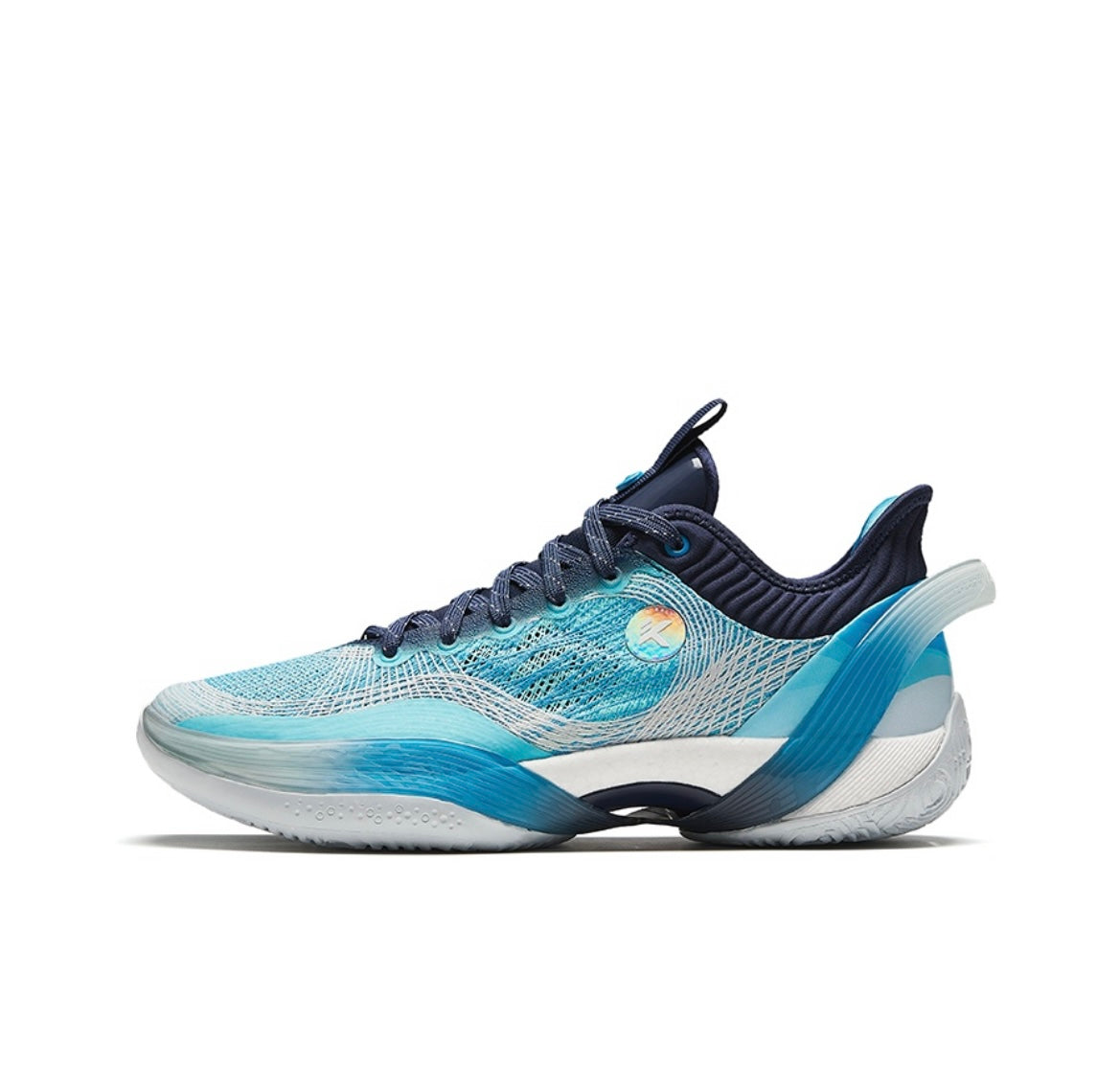 Anta Three-Point Rain Sneakers White / Blue | EMB649372