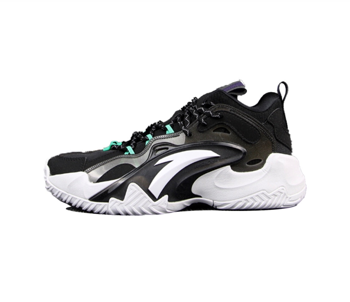 Anta UFO 3.0 “Airspace” Basketball Shoes Black / White | WZX654207