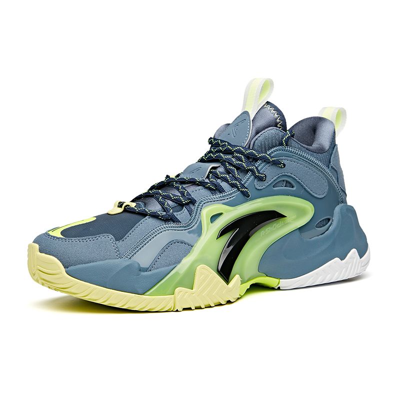 Anta UFO 3.0 “Airspace” Basketball Shoes Grey / Green | UZV934567