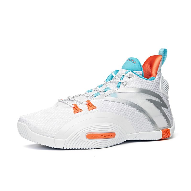 Anta UFO Celestial Body 3.0 Basketball Shoes White / Blue / Orange | BAN742189