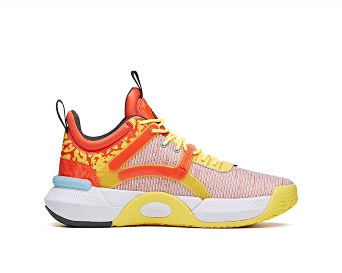 Anta x NARUTO “Uzumaki Naruto” うずまき ナルト Basketball Shoes Pink / Orange / Yellow | WFY253460