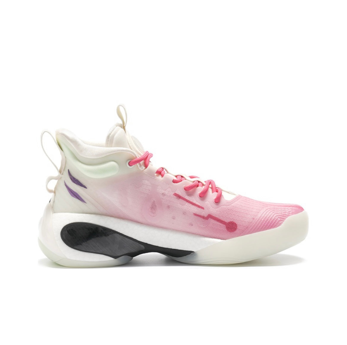 Anta Darren Zhou x Anta Klay Thompson Kt7 Panda Prank Basketball Shoes Pink / White | YFW871209