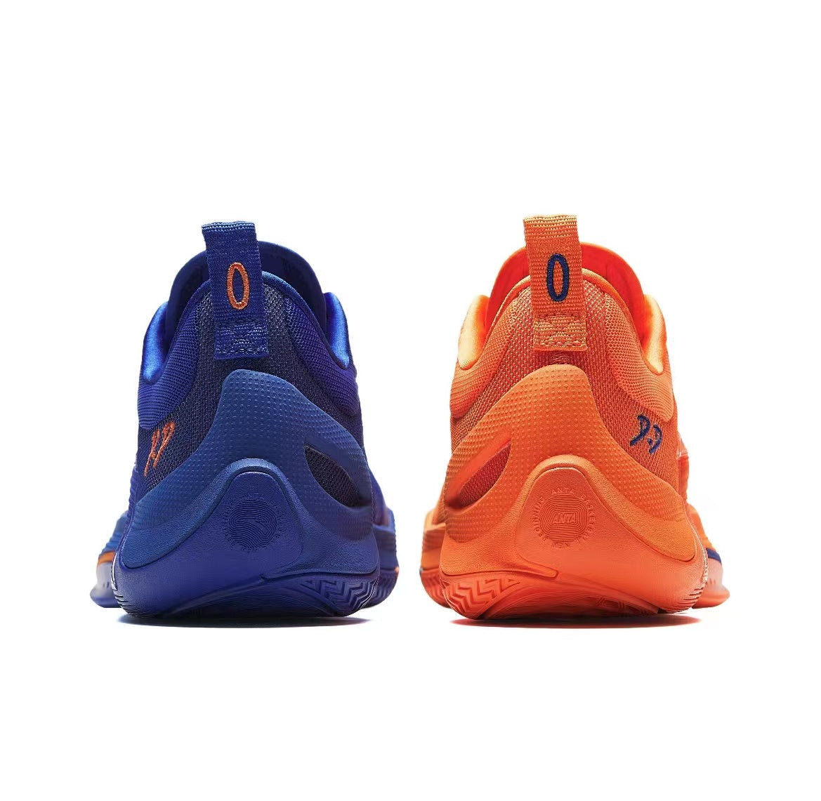 Anta Donte DiVincenzo x Anta Instant ZAP 1 - Mandarin Duck Basketball Shoes Blue / Orange | KMT831740