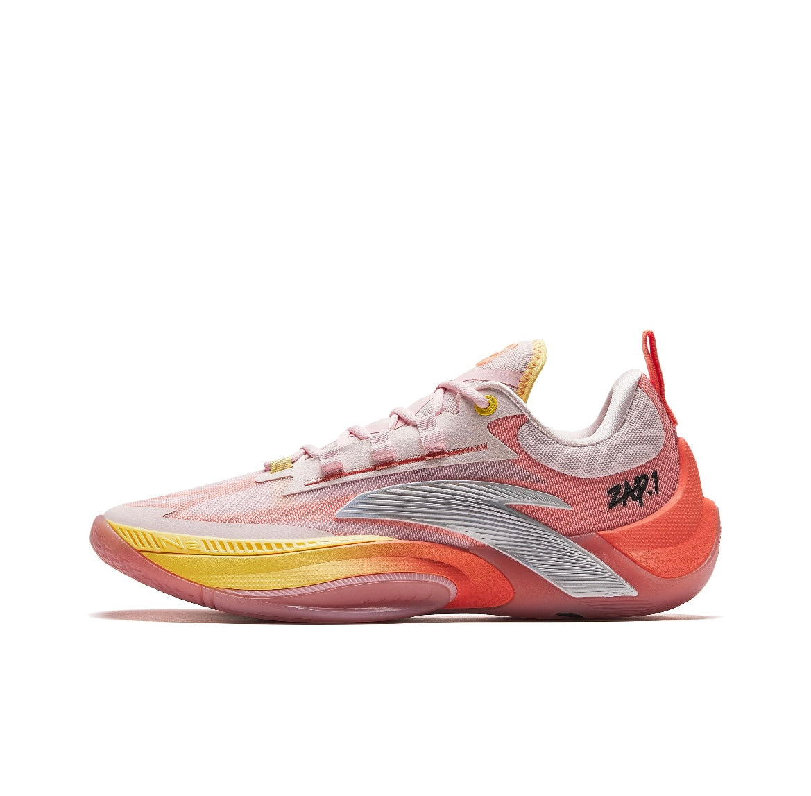 Anta Donte DiVincenzo x Anta Instant ZAP 1 - Peach Basketball Shoes White / Orange | IEA186524