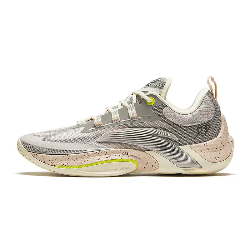 Anta Donte DiVincenzo x Anta Instant ZAP 1 - White Chocolate Basketball Shoes Light Grey | NHT245397